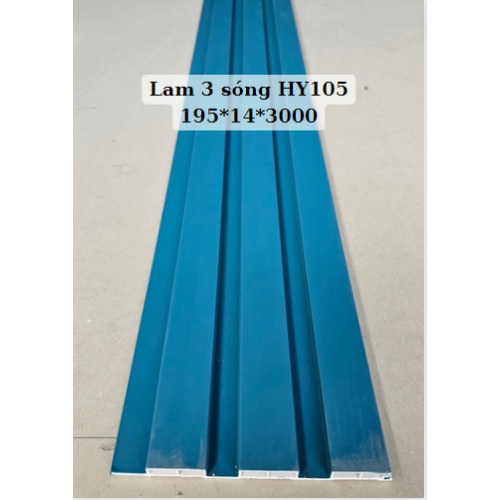 Lam 3 sóng nhựa HY105 14mm