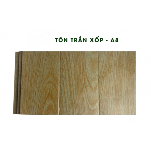 Tấm Panel tôn trần xốp - A8